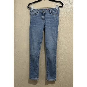 J.CREW crewcuts Girls Runaround Jeans Light Wash Size 12 EXCELLENT